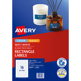 Avery Label L7674 Laser 145x17mm 16up 25 Sheets - Cafe Supply