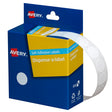 Avery Label Dispenser DMC14W White Round 14mm 1200 Pack - Cafe Supply