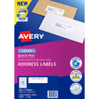 Avery Label L7156-100 58x17.8mm 45up 100 Sheets - Cafe Supply