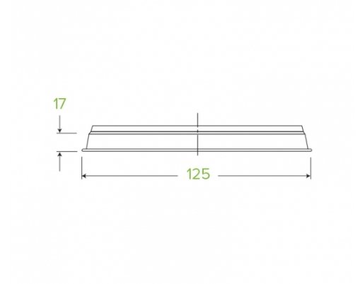 240-960ML BIOBOWL LID - Cafe Supply