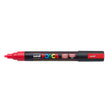 Uni Posca Marker 1.8-2.5mm Med Bullet Fluoro Red PC-5M - Cafe Supply