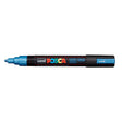 Uni Posca Marker 1.8-2.5mm Med Bullet Metallic Blue PC-5M - Cafe Supply