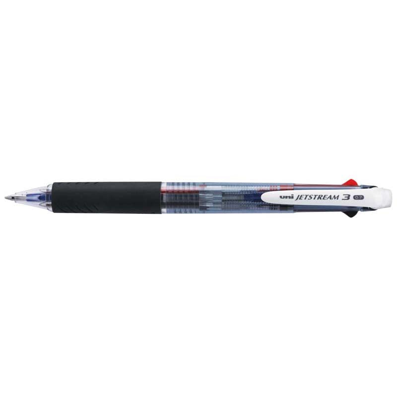 Uni Jetstream Retractable 0.7mm 3 Colour SXE-3400 - Cafe Supply