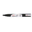 Uni Chalk Marker 0.9-1.3mm Bullet Tip Black PWE-3MS - Cafe Supply