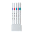 Uni Emott Everfine Fineliners 0.4mm No.5 Assorted 5 Pack - Cafe Supply