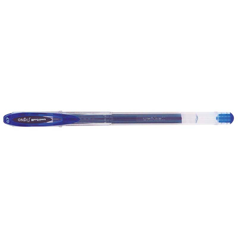 Uni-ball Signo Fine 0.7mm Capped Fine Blue UM-120 - Cafe Supply