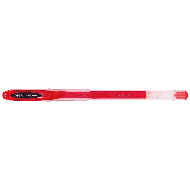 Uni-ball Signo Fine 0.7mm Capped Fine Red UM-120 - Cafe Supply