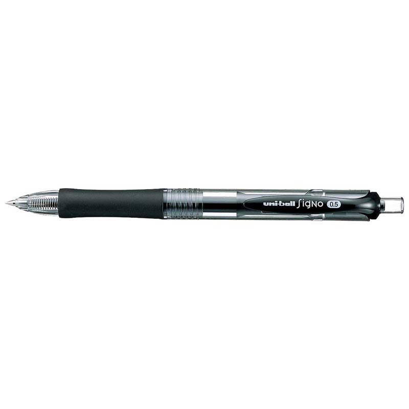 Uni-ball Signo Retractable 0.5mm Micro Black UMN-152 - Cafe Supply