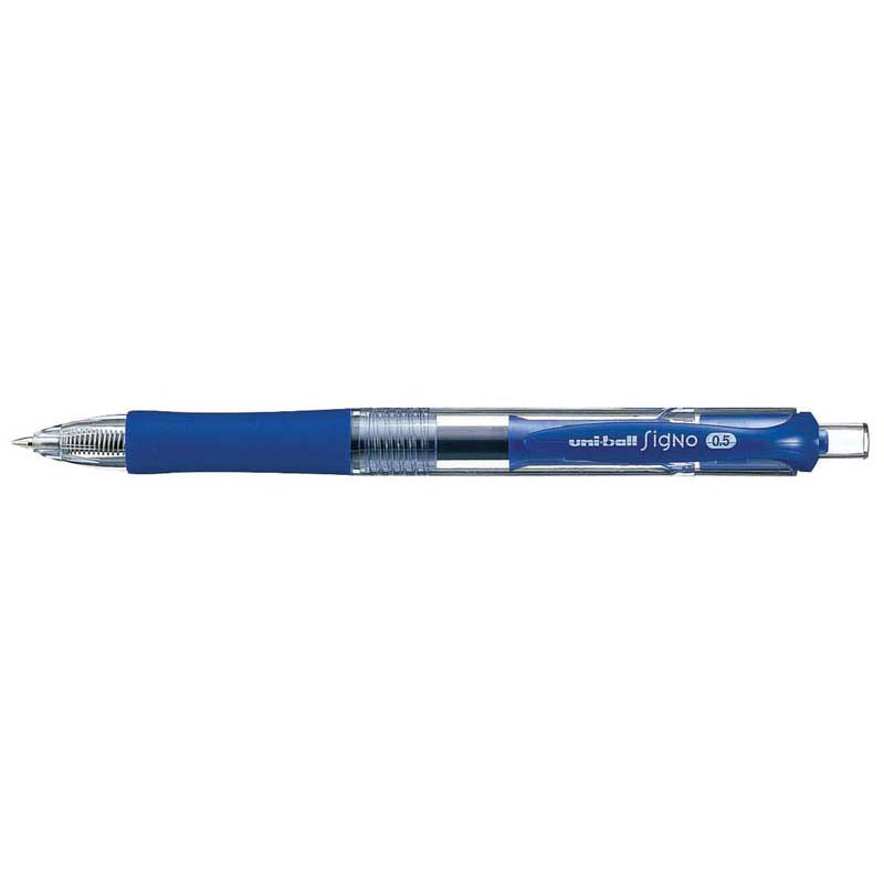 Uni-ball Signo Retractable 0.5mm Micro Blue UMN-152 - Cafe Supply