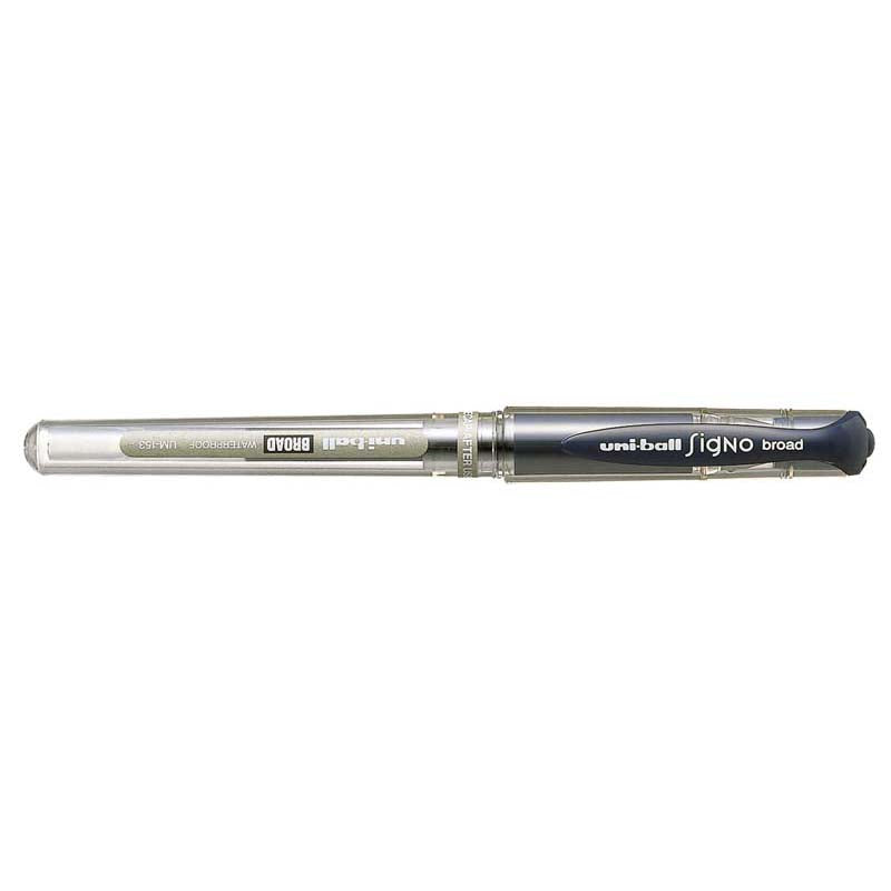 Uni-ball Signo Broad 1.0mm Capped Blue Black UM-153 - Cafe Supply