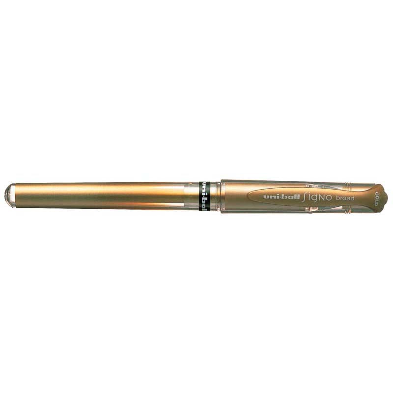 Uni-ball Signo Broad 1.0mm Capped Metallic Gold UM-153 - Cafe Supply