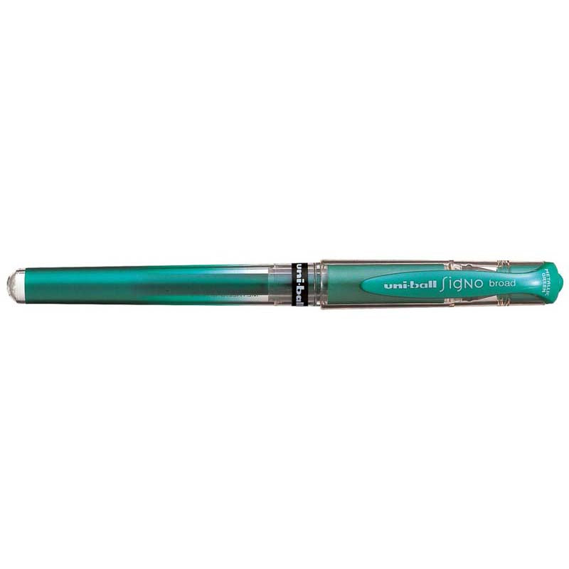 Uni-ball Signo Broad 1.0mm Capped Metallic Green UM-153 - Cafe Supply