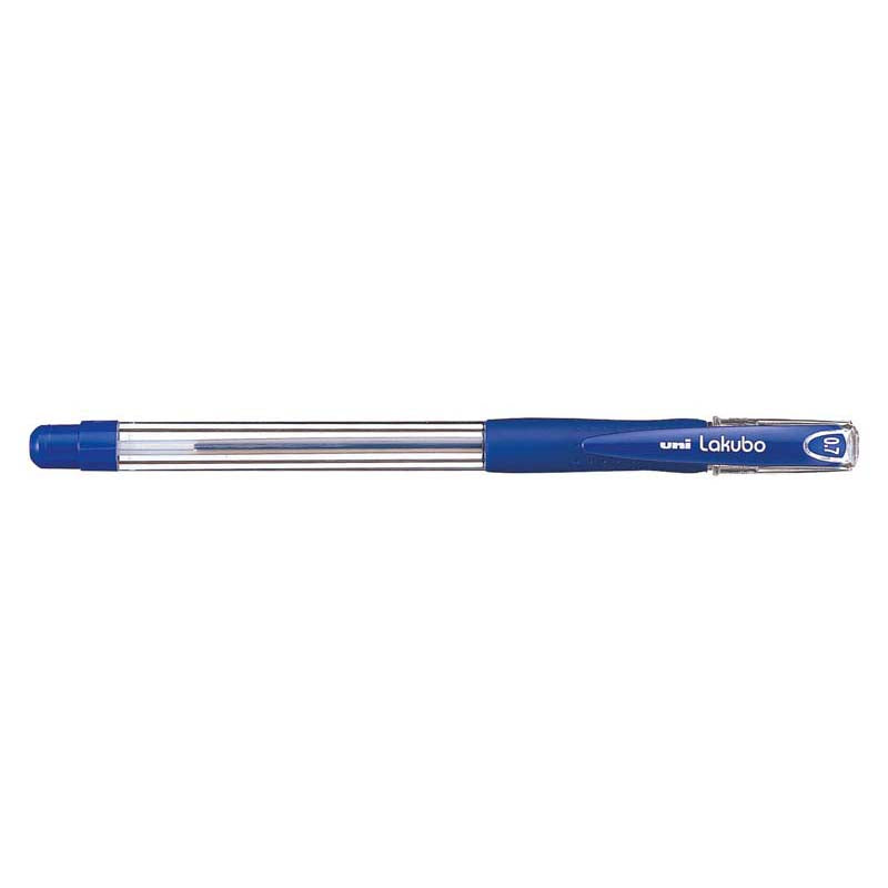 Uni Lakubo Capped Ballpoint 0.7mm Blue SG-100 - Cafe Supply