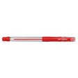 Uni Lakubo Capped Ballpoint 0.7mm Red SG-100 - Cafe Supply