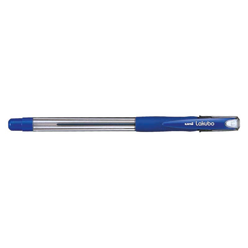 Uni Lakubo Capped Ballpoint 1.0mm Blue SG-100 - Cafe Supply