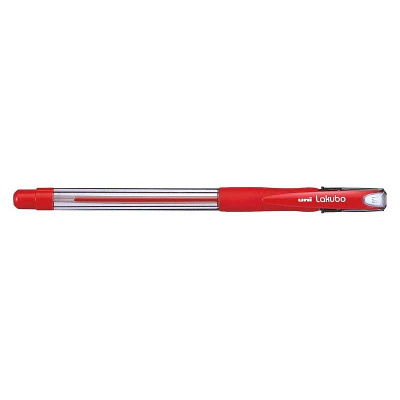 Uni Lakubo Capped Ballpoint 1.0mm Red SG-100 - Cafe Supply