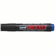 Uni Prockey Marker 1.2mm Bullet Tip Blue PM-122 - Cafe Supply