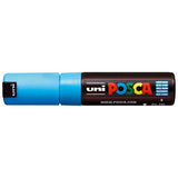 Uni Posca Marker 4.5-5.5mm Bold Bullet Light Blue PC-7M - Cafe Supply