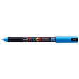 Uni Posca Marker 0.7mm Ultra-Fine Pin Tip Light Blue PC-1MR - Cafe Supply