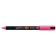 Uni Posca Marker 0.7mm Ultra-Fine Pin Tip Pink PC-1MR - Cafe Supply