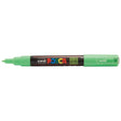 Uni Posca Marker 0.7mm Ultra-Fine Round Tip Light Green PC-1M - Cafe Supply