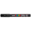 Uni Posca Marker 0.9-1.3mm Fine Black PC-3M - Cafe Supply