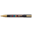 Uni Posca Marker 0.9-1.3mm Fine Gold PC-3M - Cafe Supply