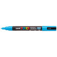 Uni Posca Marker 0.9-1.3mm Fine Light Blue PC-3M - Cafe Supply