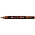 Uni Posca Marker 0.9-1.3mm Fine Brown PC-3M - Cafe Supply