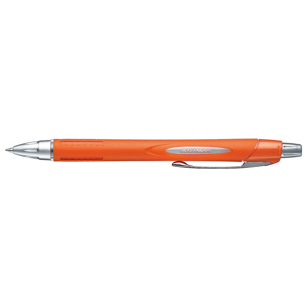 Uni Jetstream 0.7mm Retractable Black Ink Orange Barrel SXN250-07 - Cafe Supply