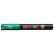 Uni Posca Marker 0.7mm Ultra-Fine Round Tip Green PC-1M - Cafe Supply