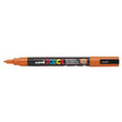 Uni Posca Marker 0.9-1.3mm Fine Light Orange PC-3M - Cafe Supply