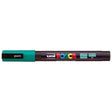 Uni Posca Marker 0.9-1.3mm Fine Emerald Green PC-3M - Cafe Supply