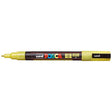 Uni Posca Marker 0.9-1.3mm Fine Glitter Yellow PC-3M - Cafe Supply