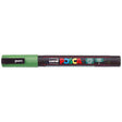 Uni Posca Marker 0.9-1.3mm Fine Glitter Green PC-3M - Cafe Supply