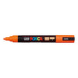 Uni Posca Marker 1.8-2.5mm Med Bullet Orange PC-5M - Cafe Supply