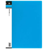 FM Display Book Vivid A4 Ice Blue 20 Pocket - Cafe Supply