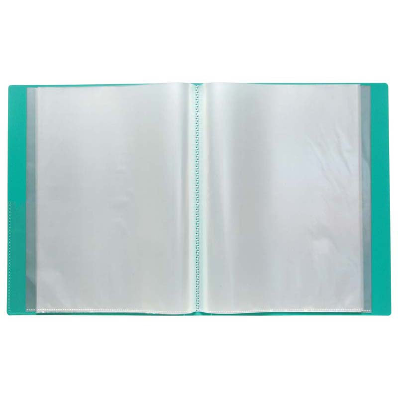 FM Display Book A4 Green 60 Pocket - Cafe Supply