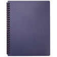 FM Display Book A4 Blue Refillable 20 Pocket - Cafe Supply