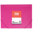 FM Document Wallet Vivid Shocking Pink A4 - Cafe Supply