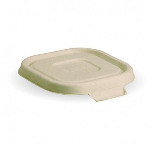 280-630ML NATURAL TAKEAWAY BASE LID - Cafe Supply