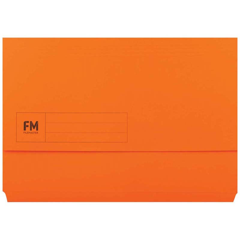 FM Document Wallet Orange Foolscap - Cafe Supply