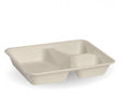 3-COMPARTMENT NATURAL BIOCANE TAKEAWAY BASE - Cafe Supply