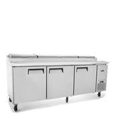 3 DOOR PIZZA PREP TABLE FRIDGE 2362 MM MPF8203 - Cafe Supply