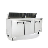 3 DOOR SANDWICH PREP TABLE FRIDGE1846 MM MSF8304 - Cafe Supply