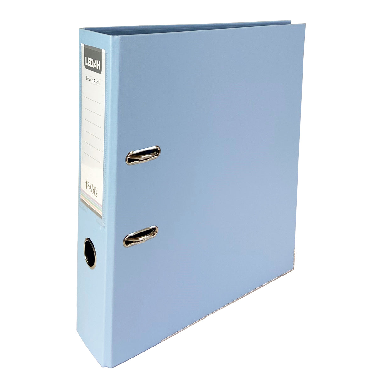 Ledah Pastels Binder Blue A4 Lever Arch - Cafe Supply