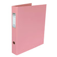 Ledah Pastels Ringbinder Pink A4 - Cafe Supply