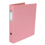 Ledah Pastels Ringbinder Pink A4 - Cafe Supply