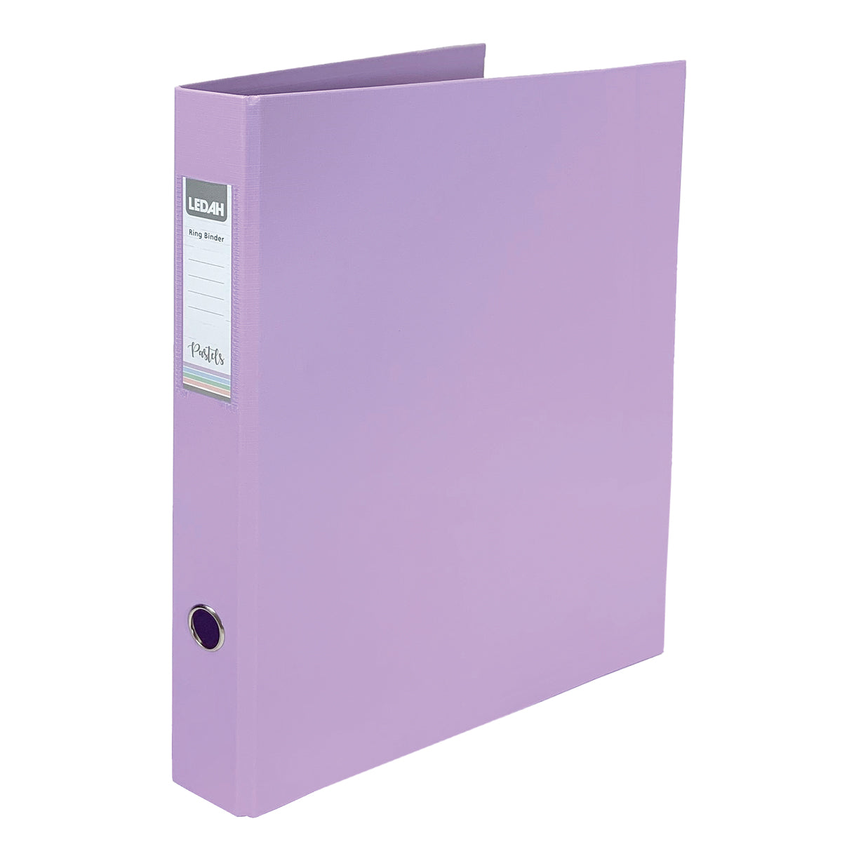 Ledah Pastels Ringbinder Purple A4 - Cafe Supply