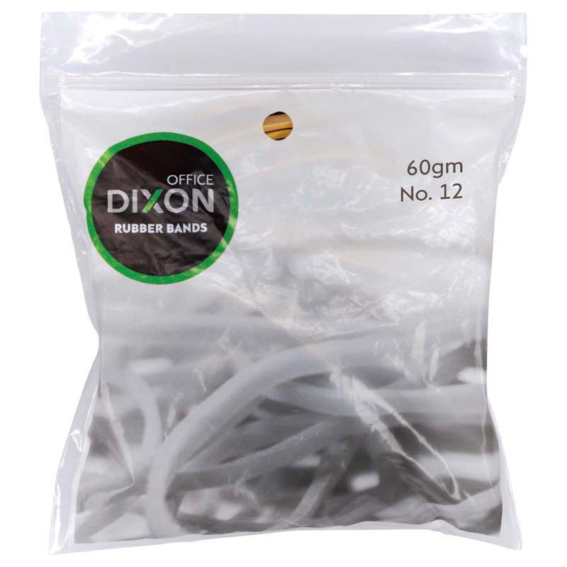 Dixon Rubber Bands 60gm No.12 - Cafe Supply